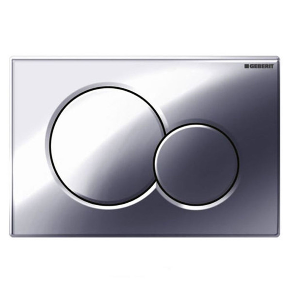 Geberit Sigma01 Dual Flush Plate - Chrome Finish for UP320 Cistern (115.770.21.5)